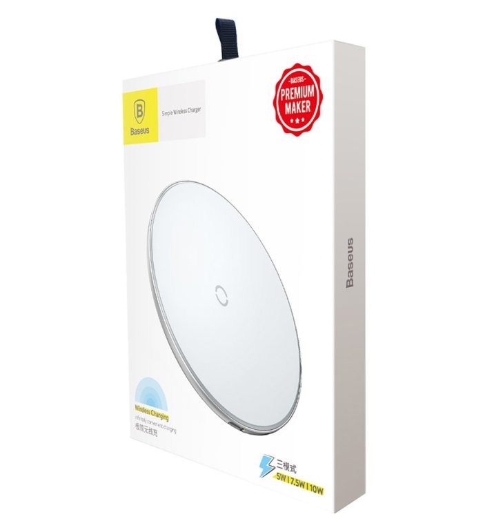 products baseus simple wireless charger white samsung4