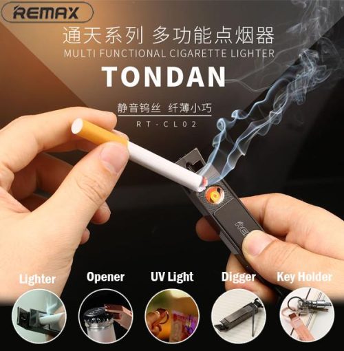 products remax rt cl02 tondan cigarette lighter