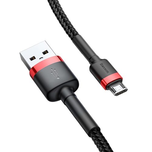 products baseus cafule braided microusbcable red
