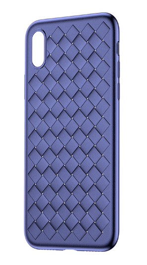 products iphone x 10 weaving case blue 1