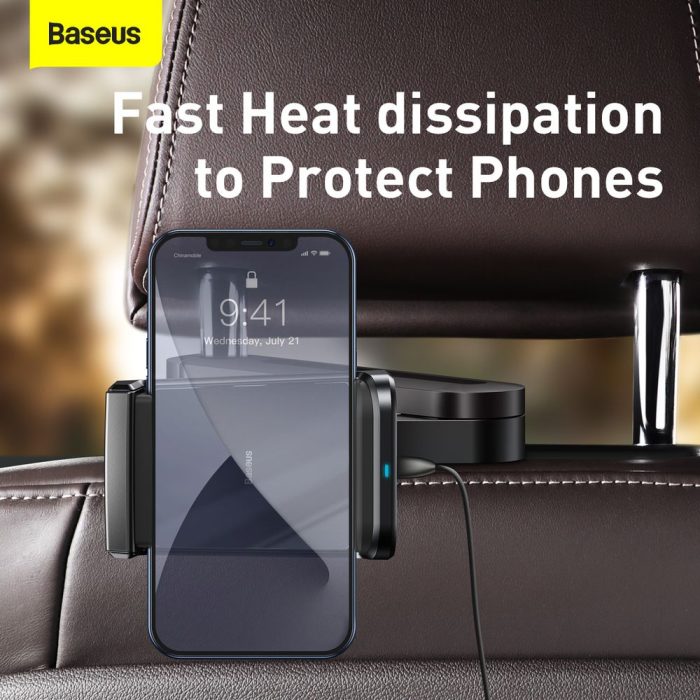 Baseus Energy Storage for Car Backseat Holder Wireless Qi 15 W Charger