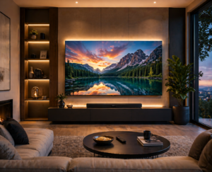 Best Smart TVs in Cyprus modern living room 4K TV