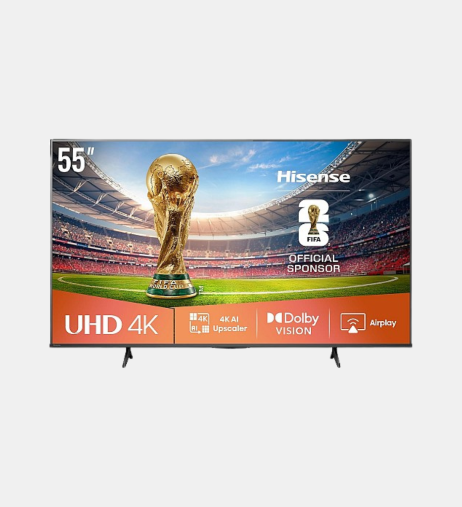 Hisense 55A6Q 55” 4K Smart TV | Dolby Vision, VIDAA, HDR10+