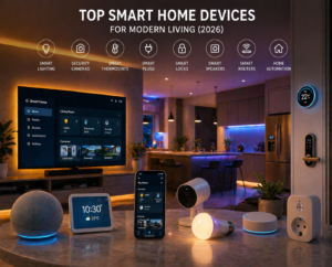 Top smart home devices setup with lighting, security and automation in Cyprus