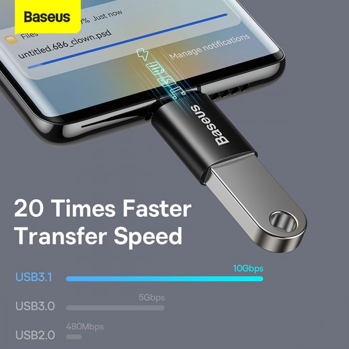 Baseus Mini OTG Converter Adaptor USB 3.1 to Type-C (3)