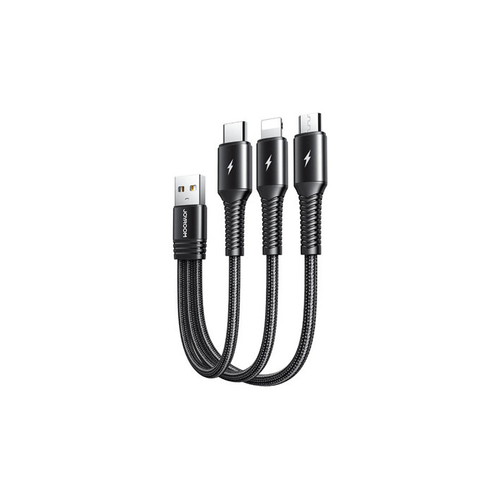 Joyroom Universal USB Cable: Your Ultimate 3-in-1 Power and Charging Solution