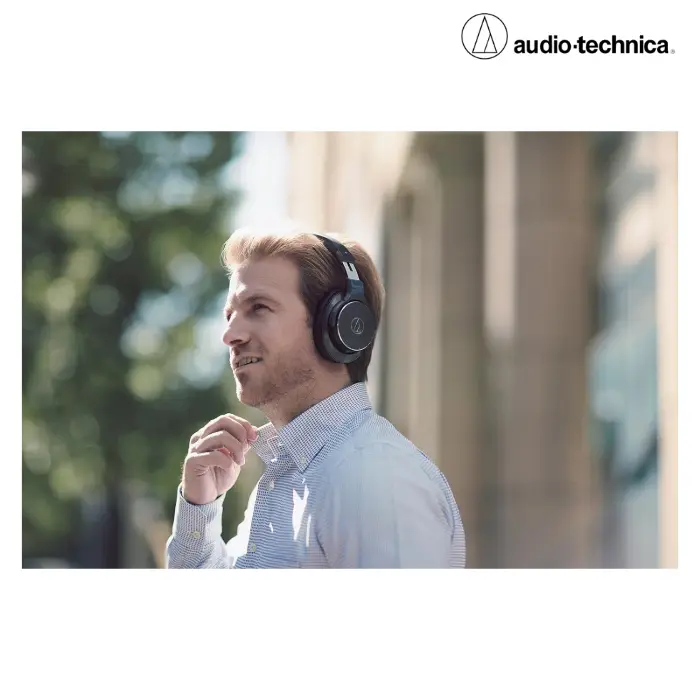 Audio Technica ATH-DSR7BT Wireless On-Ear Headphones Black