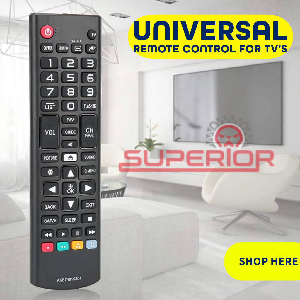 Modern TV remote control with intuitive design, offering seamless navigation and control over your television viewing experience.