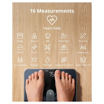 Anker Eufy Home Smart Scale P2 Pro Black