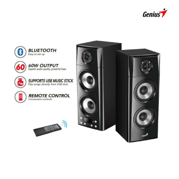 Genius PC Speakers 2.0 2x4'' 60W USB&BT SP-HF2800 BT