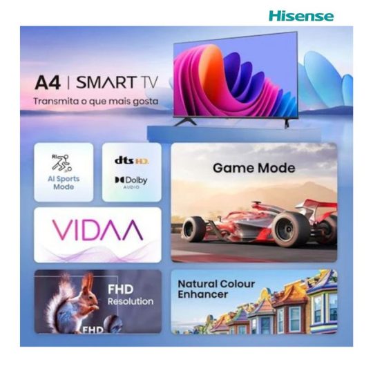 Hisense-40A4N-40-Inch-Full-HD-Smart-LED-TV-Front-View