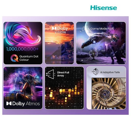 Hisense 55A7NQ 55'' 4K Smart QLED TV