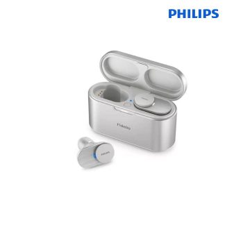 Philips Fidelio T1WT00 Wireless Earbuds White