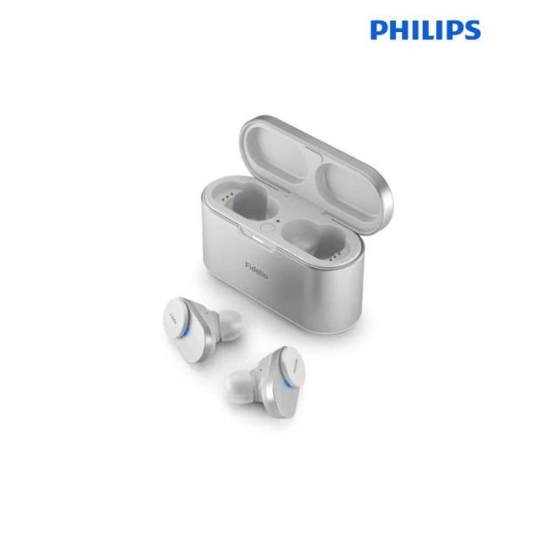 Philips Fidelio T1WT00 Wireless Earbuds White