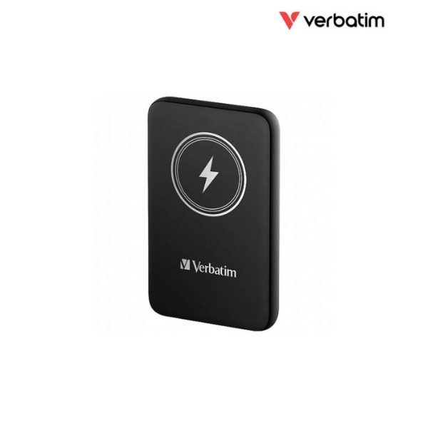 Verbatim Charge 'n' Go Powerbank Wireless Magnetic 10,000mAh Black