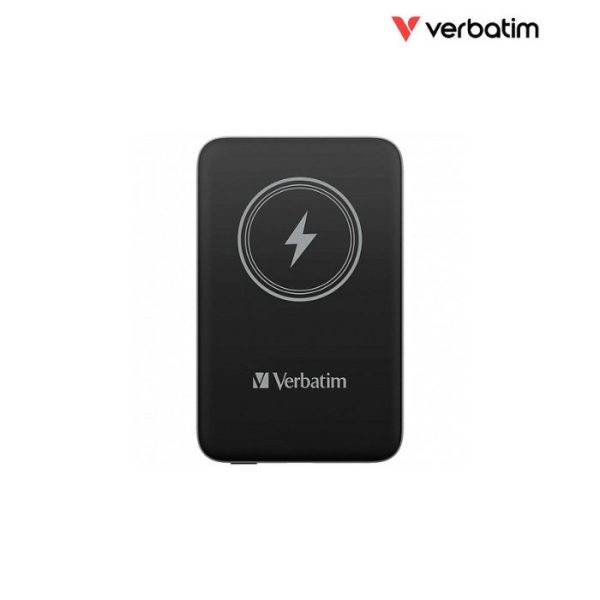 Verbatim Charge 'n' Go Powerbank Wireless Magnetic 10,000mAh Black