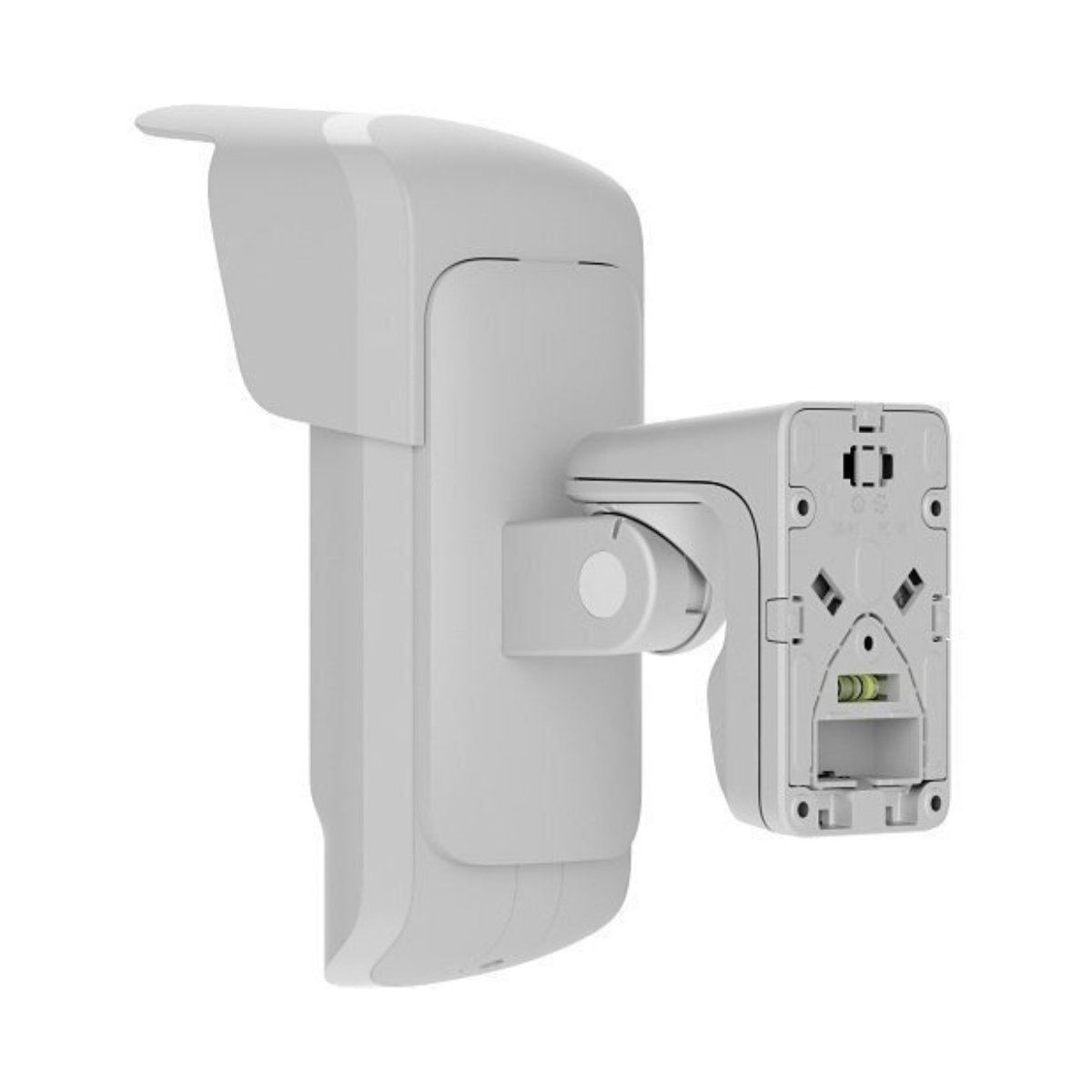 Ajax CurtainCam Outdoor HighMount rear view with SmartBracket mounting system