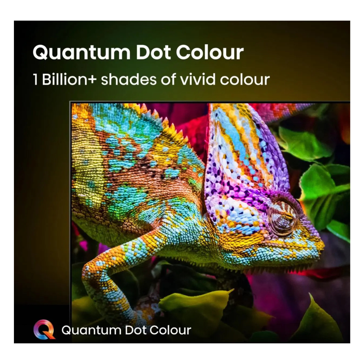 Hisense 43A7Q Quantum Dot Colour with over one billion colour shades