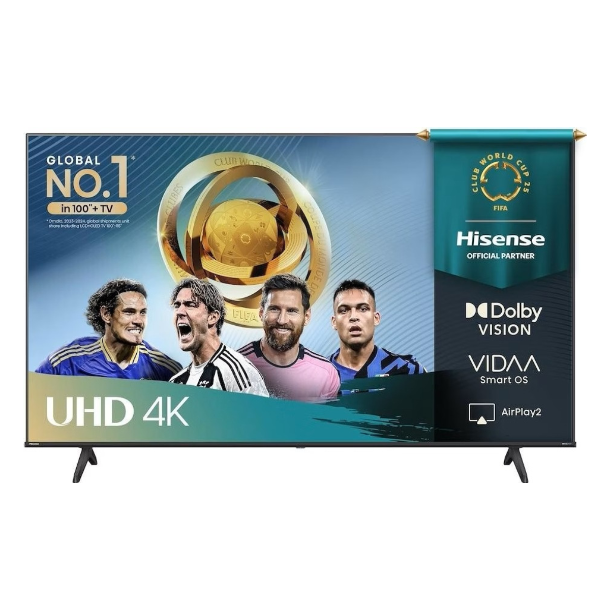 Hisense 65A69Q 65" 4K Smart LED TV | Dolby Vision, Alexa Built-in & VRR Gaming