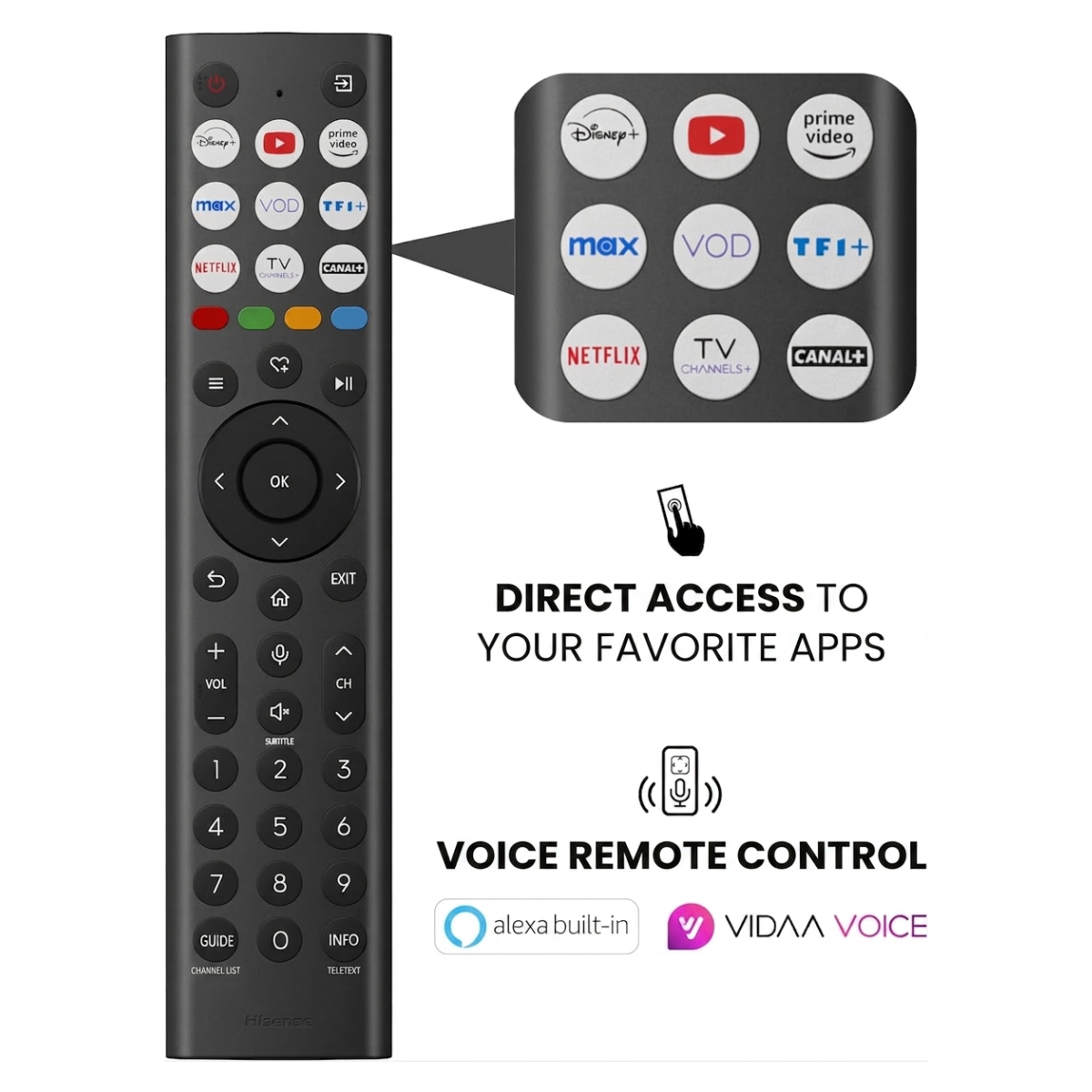 Hisense 75A6Q 75 inch Smart TV in living room