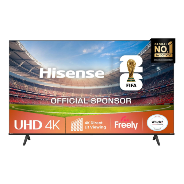 Hisense 75A6Q 75" 4K UHD Smart TV | Dolby Vision, Alexa Built-in & VRR Gaming
