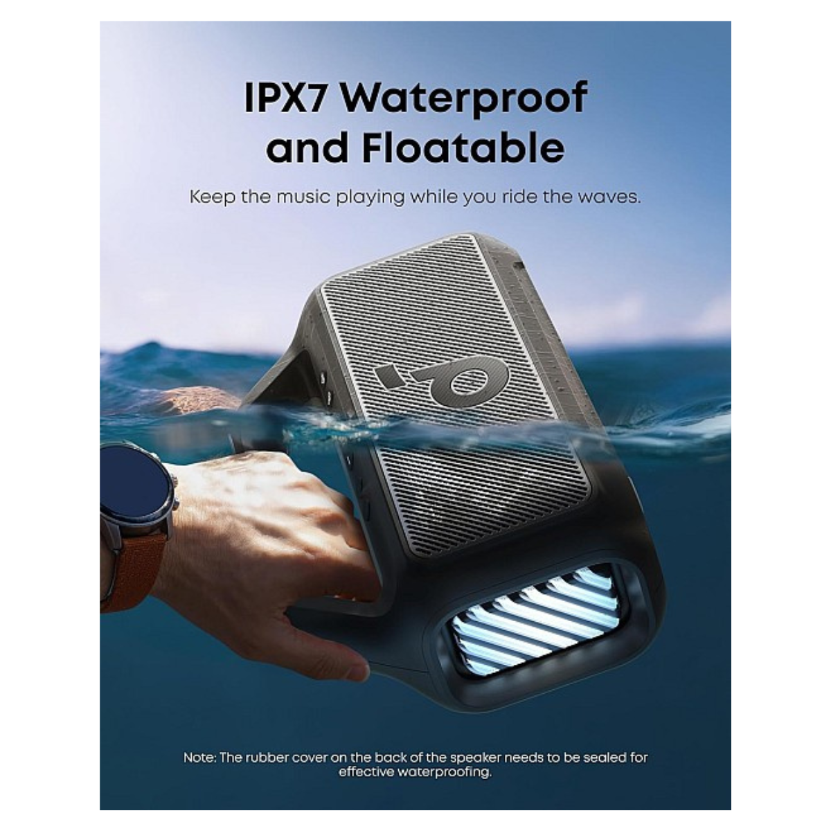 Anker Soundcore Boom 2 IPX7 waterproof and floatable speaker