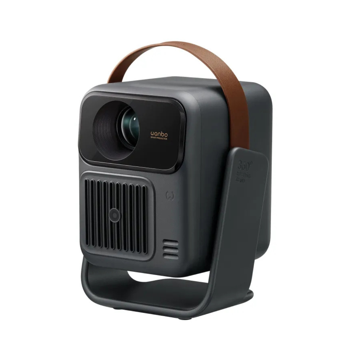 Wanbo ToGo Pro projector with 360 degree rotating stand