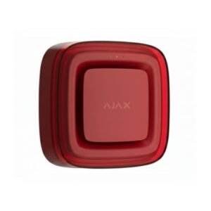 Ajax EN54 FireProtect Sounder VAD Red Cyprus, wireless fire siren and strobe