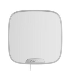 Ajax StreetSiren DoubleDeck Fibra Cyprus, wired outdoor alarm siren white