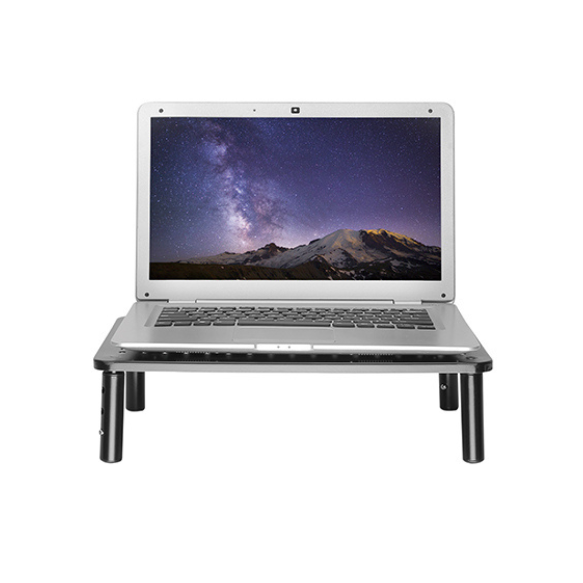 Brateck STB-081 Monitor Stand Cyprus | 3 Height Steel Riser - Image 2