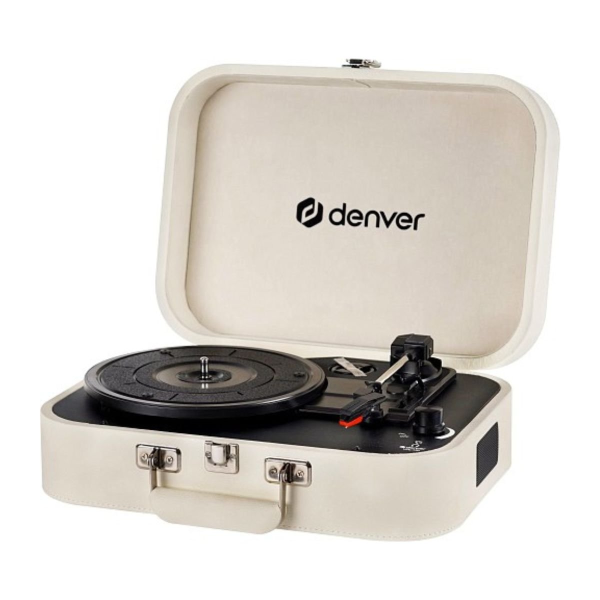 Denver VPL-130 Cyprus portable turntable with built-in speakers