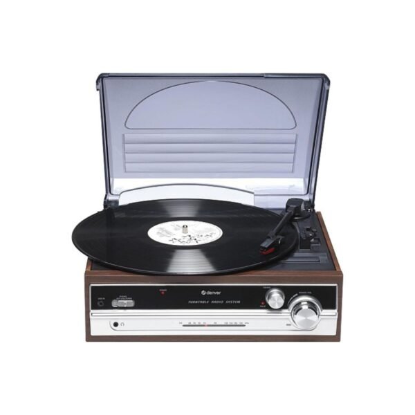 Denver VPR-190MK3 Turntable with FM Radio & Speakers
