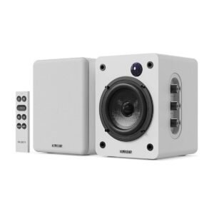 Majority D50X White Cyprus 60W bookshelf speakers pair
