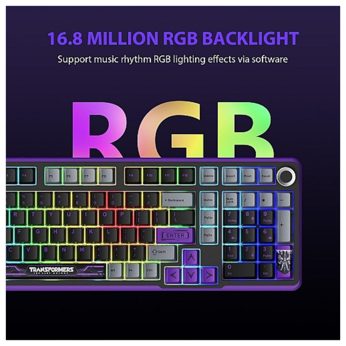 Transformers TF-GK01 RGB backlit mechanical keyboard