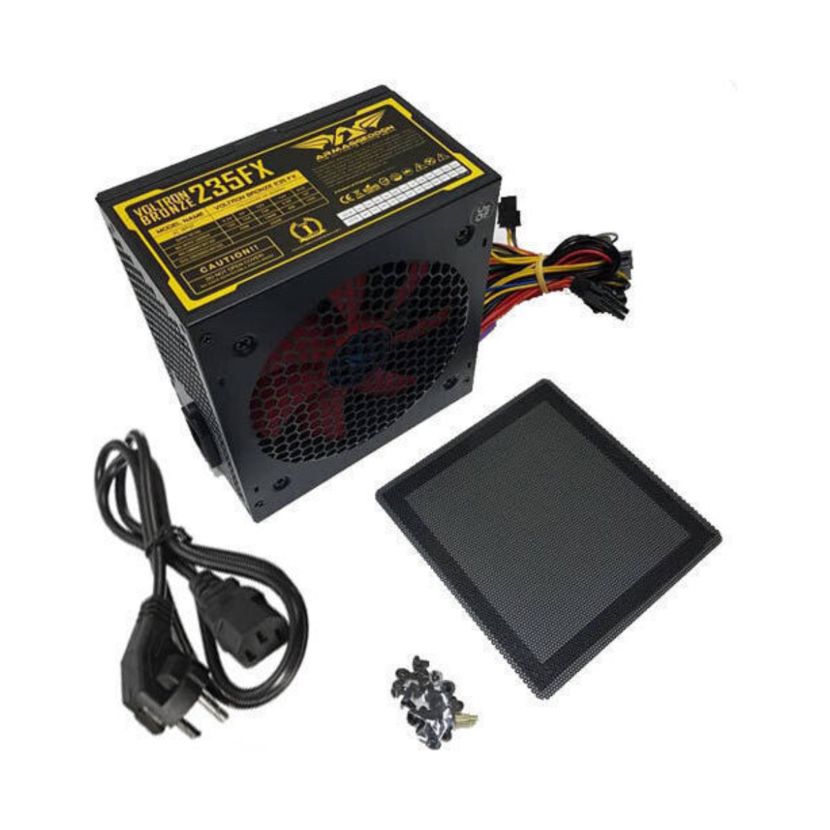 Voltron Bronze 235FX SATA, PCIe and CPU cables